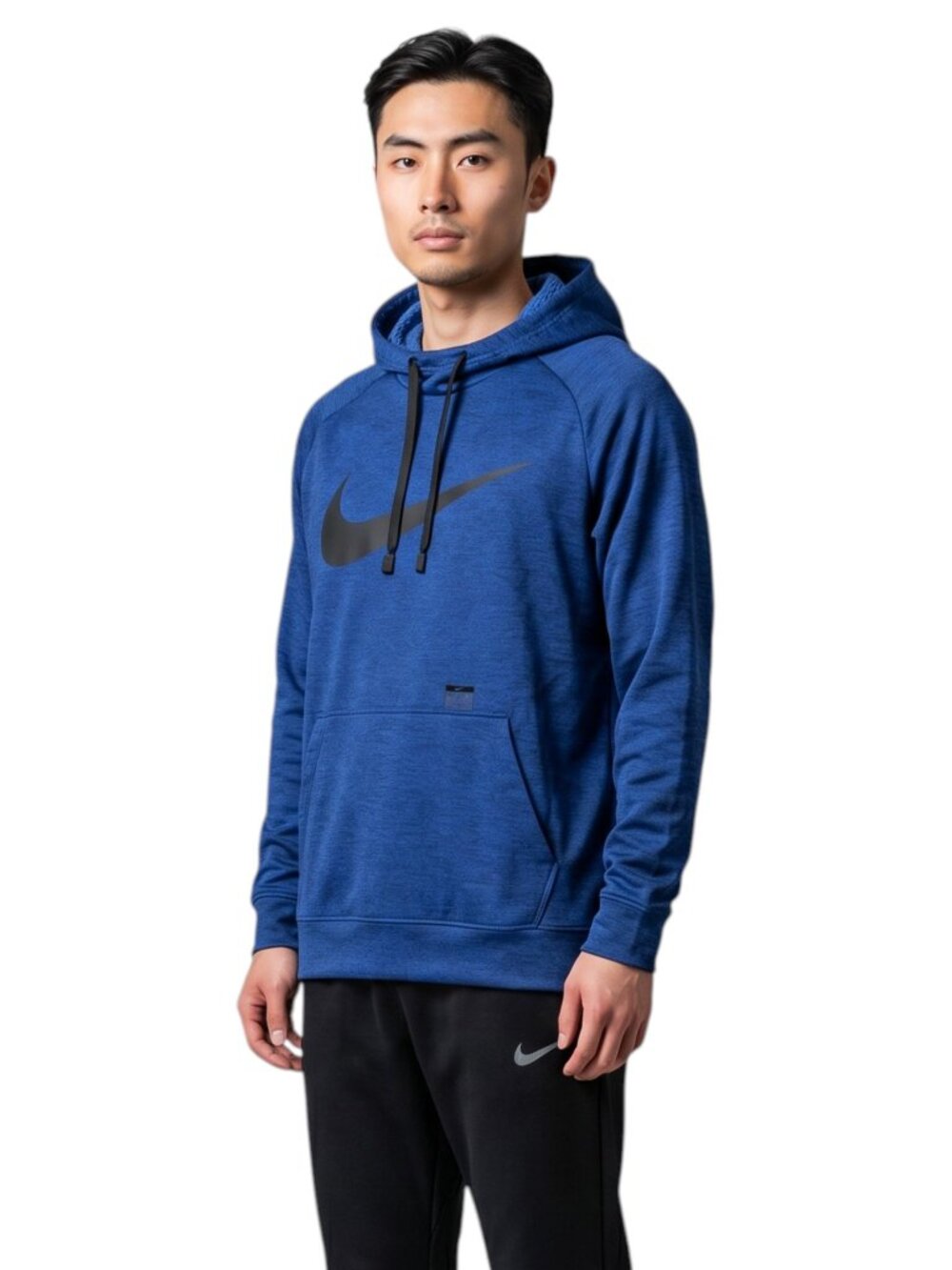Nike Big Swoosh Men's Size L Tracksuit Therma-Fit Sweatsuit Matching Outfit NWT